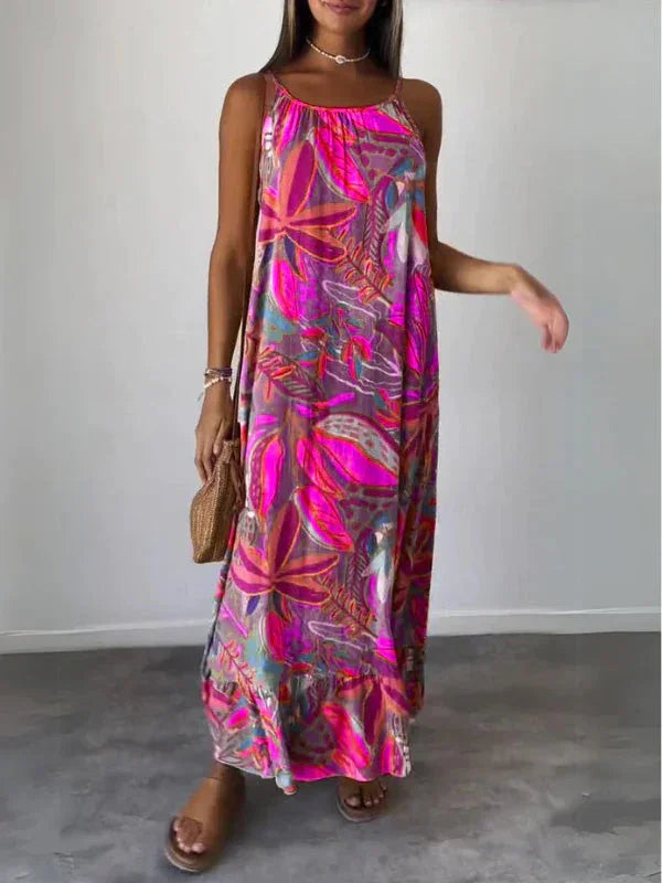 Vestido Longo Celeste - Priya
