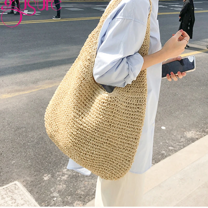 Bolsa Feminina de Vime Artesanal Ember - Priya