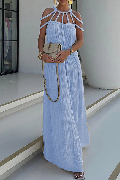Vestido Jade – Longo com Tranças em Linho Priya - Priya