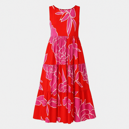 Vestido Casual Estampado Floratta - Priya