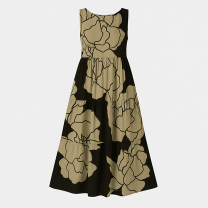 Vestido Casual Estampado Floratta - Priya