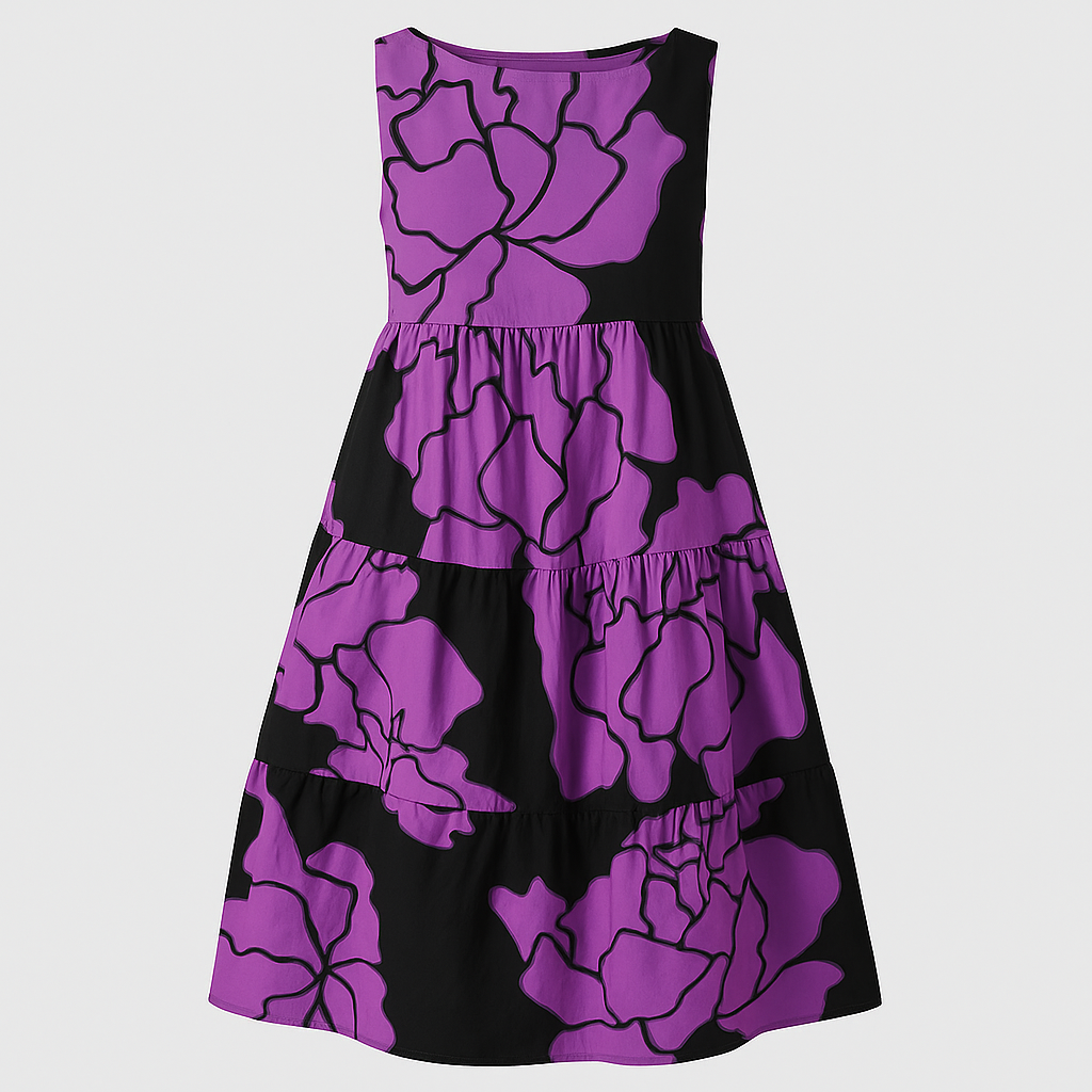 Vestido Casual Estampado Floratta - Priya