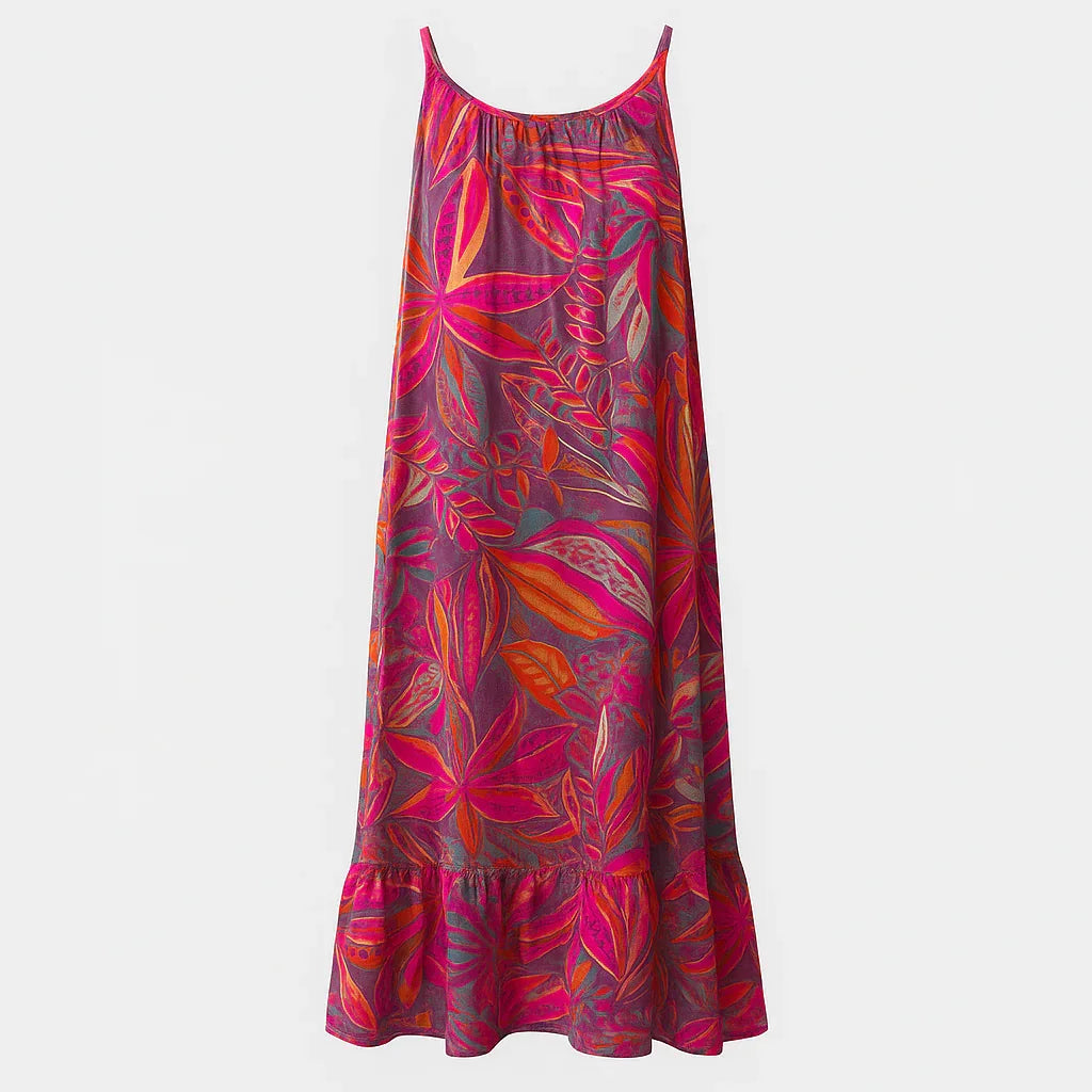 Vestido Longo Celeste - Priya