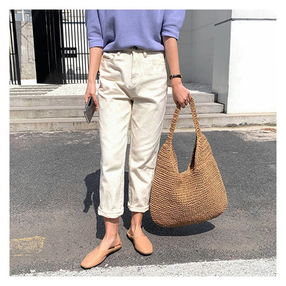 Bolsa Feminina de Vime Artesanal Ember - Priya