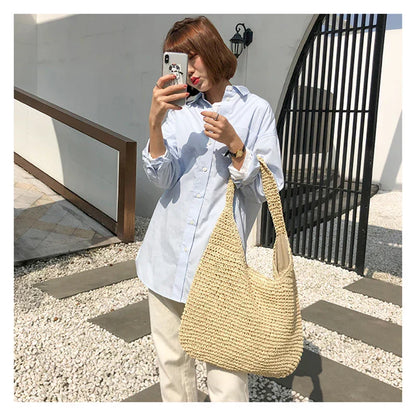 Bolsa Feminina de Vime Artesanal Ember - Priya