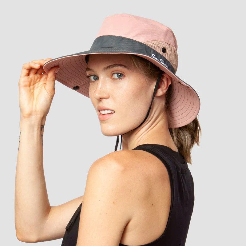 Sun Shade - Chapéu com Proteção UVA e UVB - Ribalve